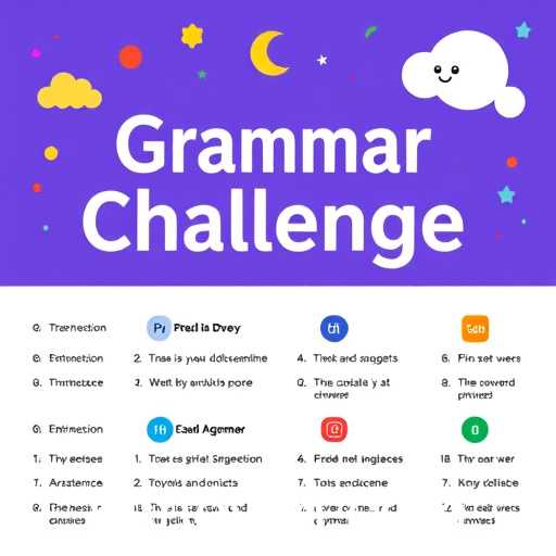 Mastering Language Skills with 'Grammar Challenges' on Shewin: A Fun and Educational Journey